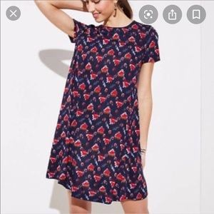 LOFT short sleeved dress